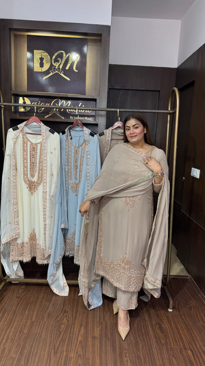 Elisia (Georgette Fabric Suit)