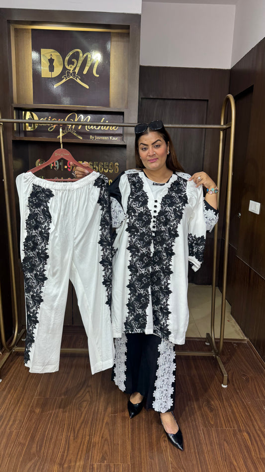 Evania (Pure Rayon Cotton Cordset)
