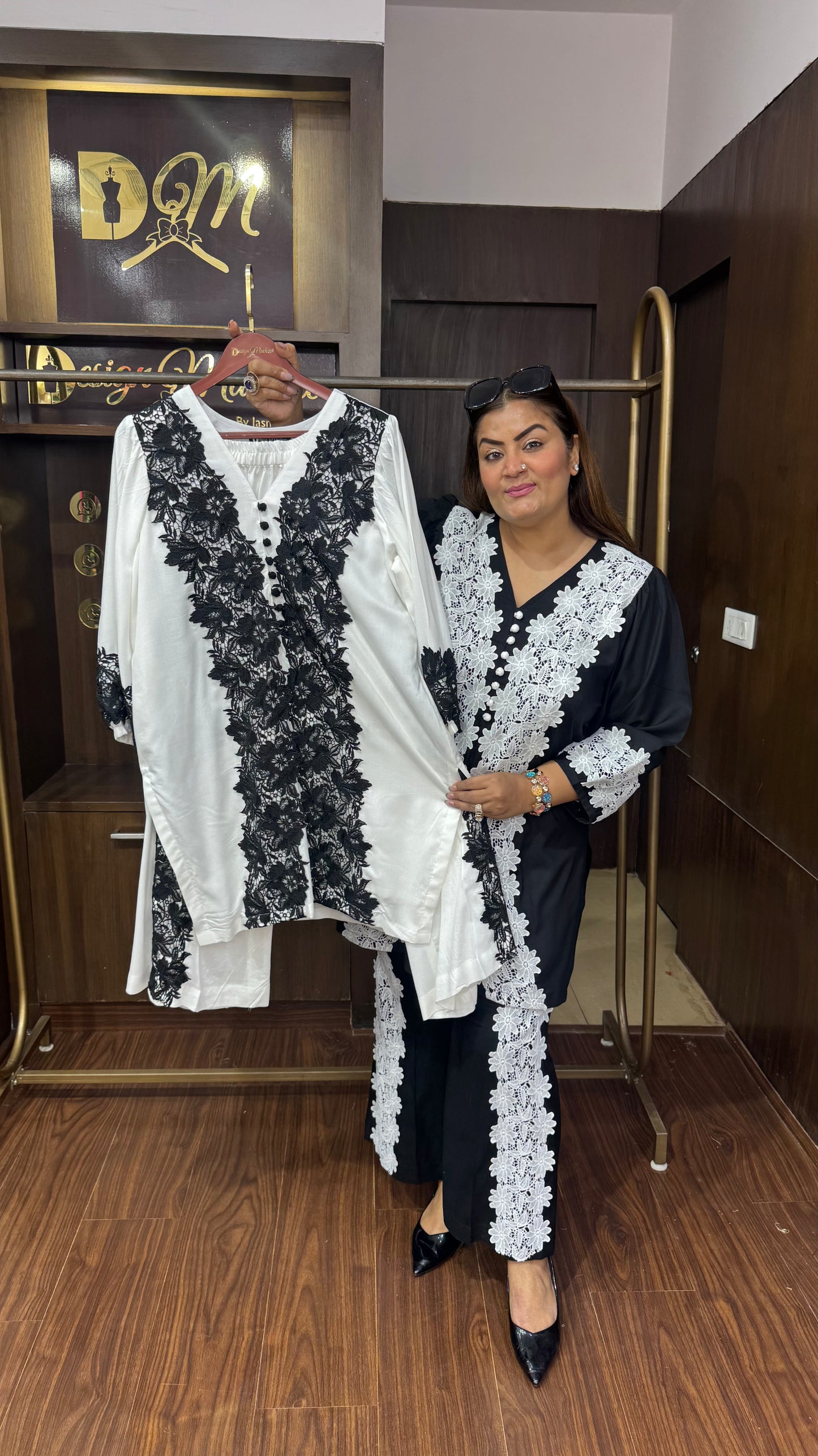 Evania (Pure Rayon Cotton Cordset)