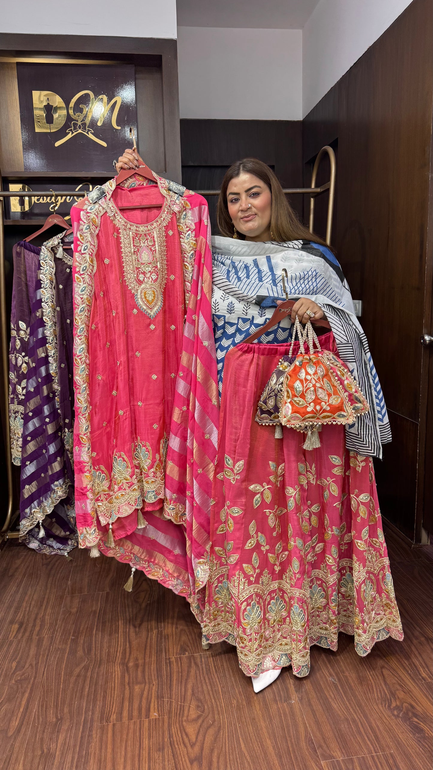 Nyserah (Semi-Stitched Suit)