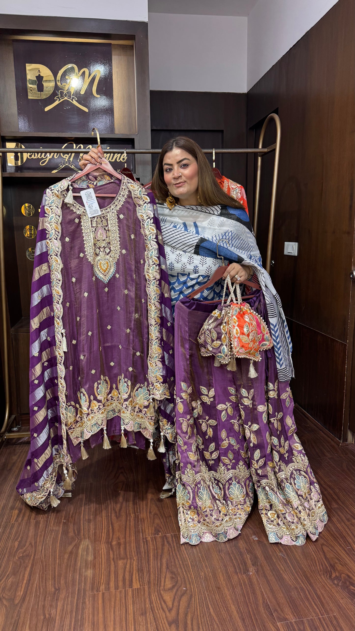 Nyserah (Semi-Stitched Suit)