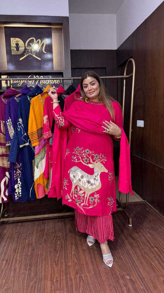 Signature Stitch Suit