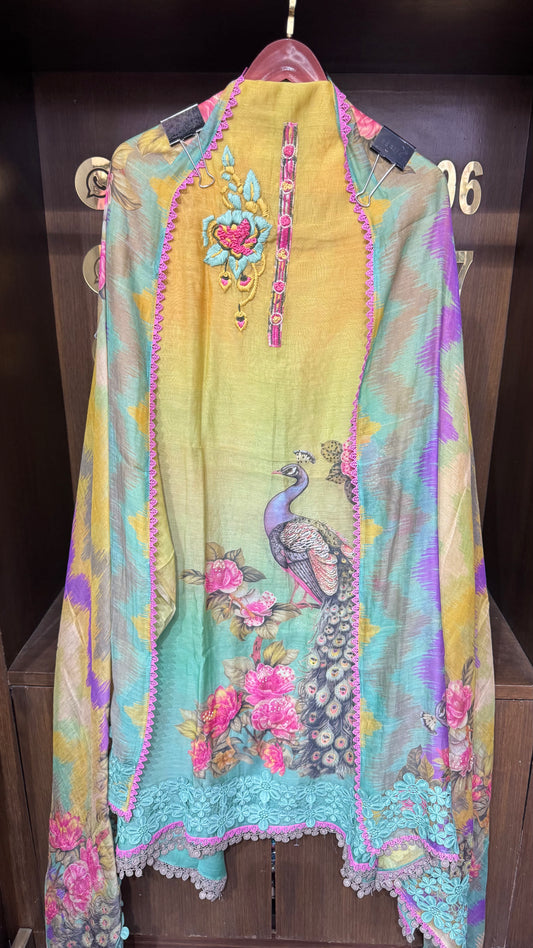 Niara (Cotton Unstitch Suit)