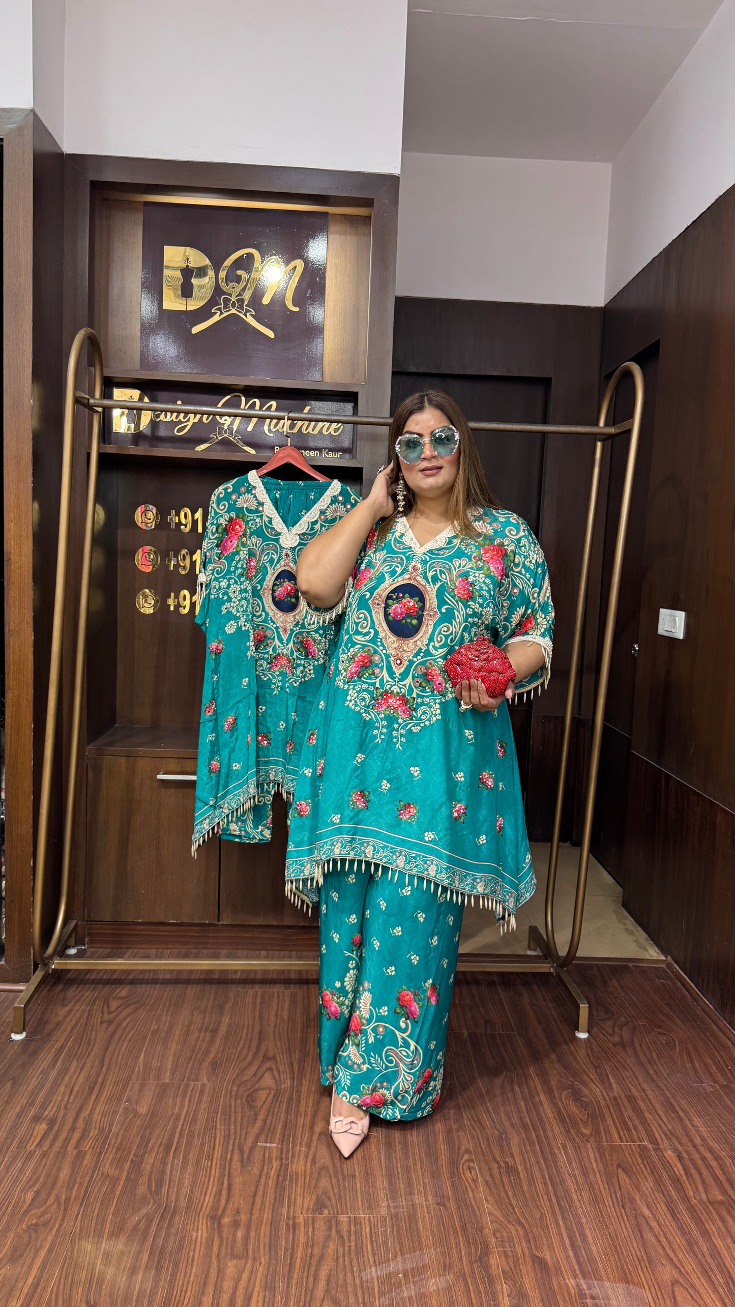 Meher Pure Crepe Coord