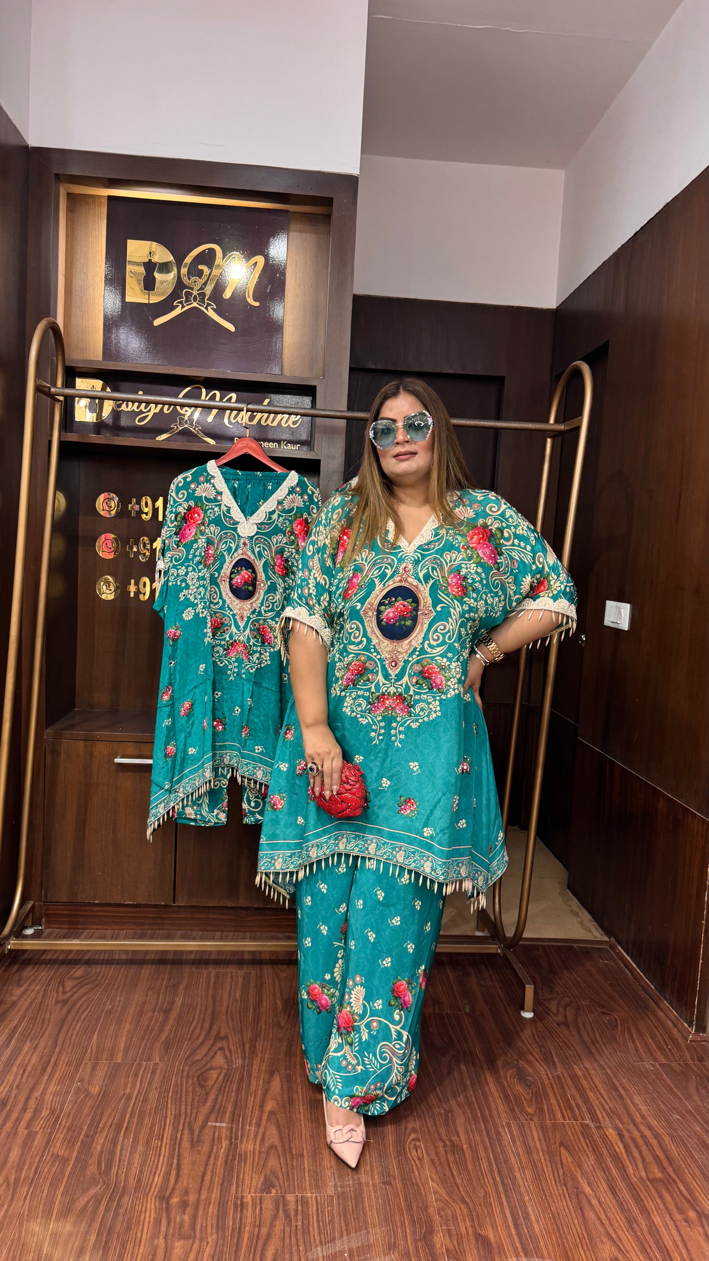 Meher Pure Crepe Coord