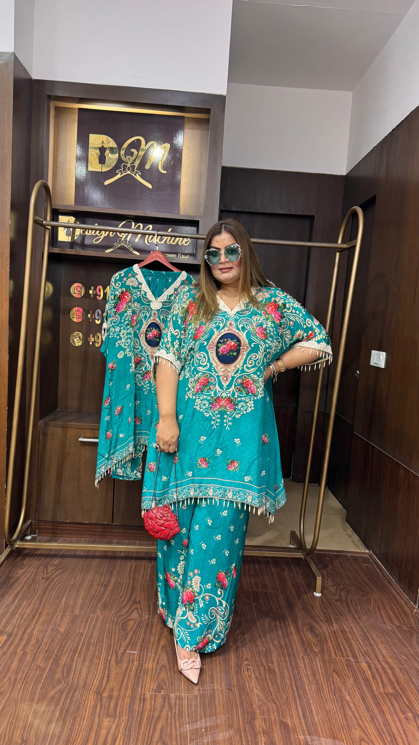 Meher Pure Crepe Coord