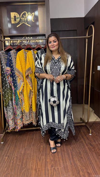 Nyserah (Pure Crepe Kaftan)