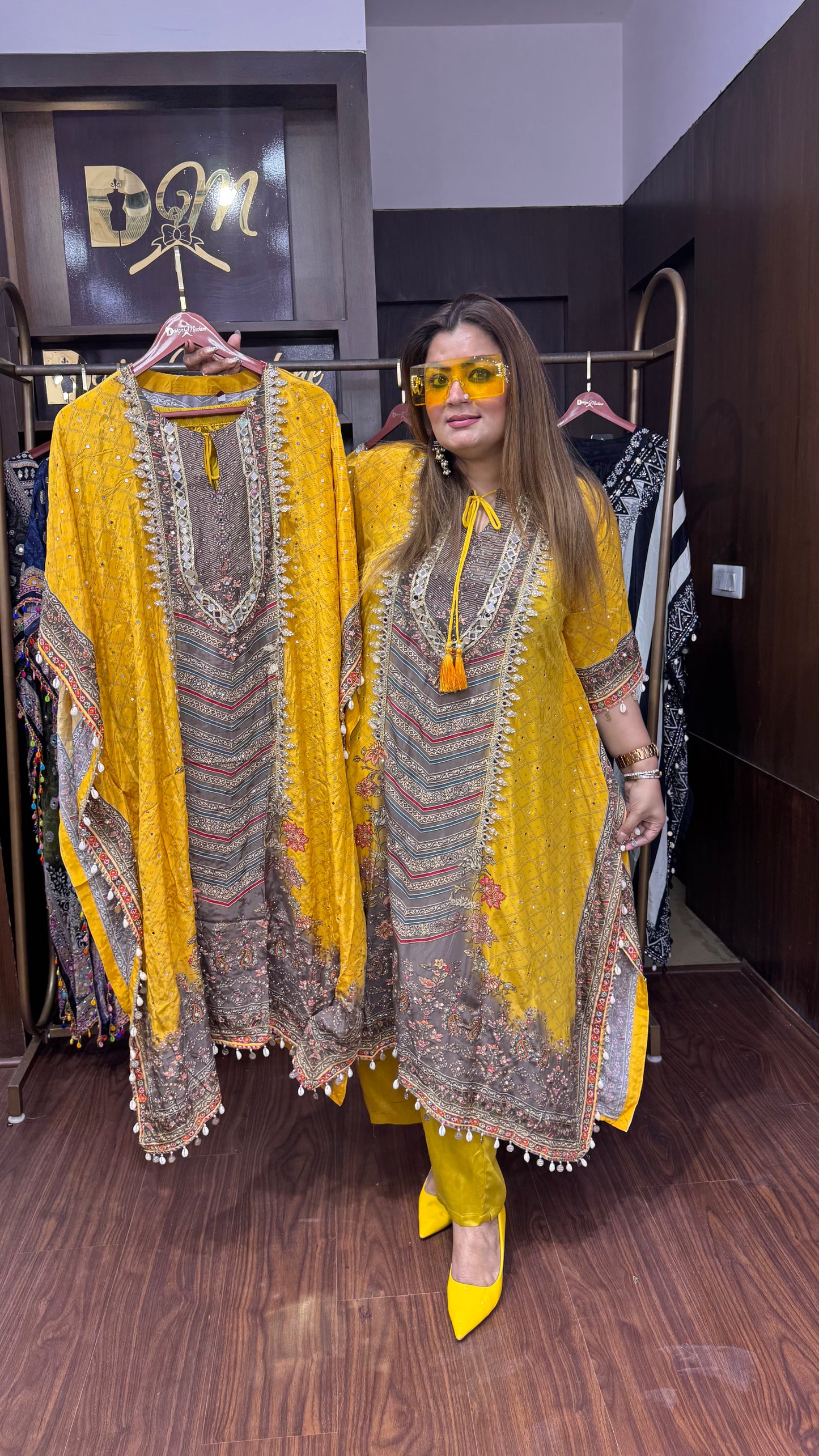 Oveliya Pure Crepe (Kaftan)