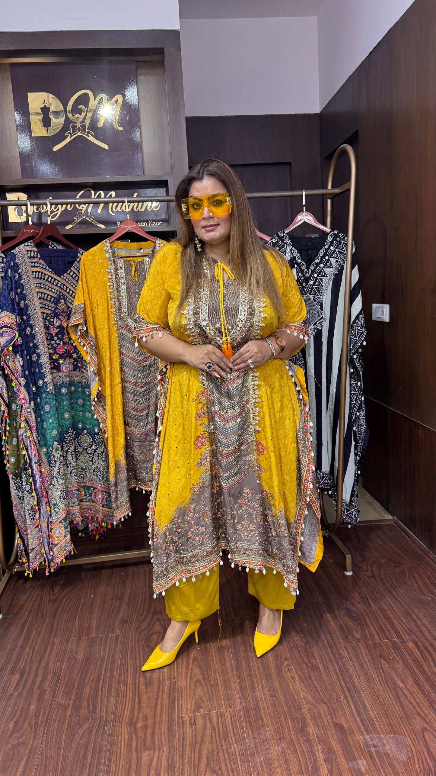 Oveliya Pure Crepe (Kaftan)