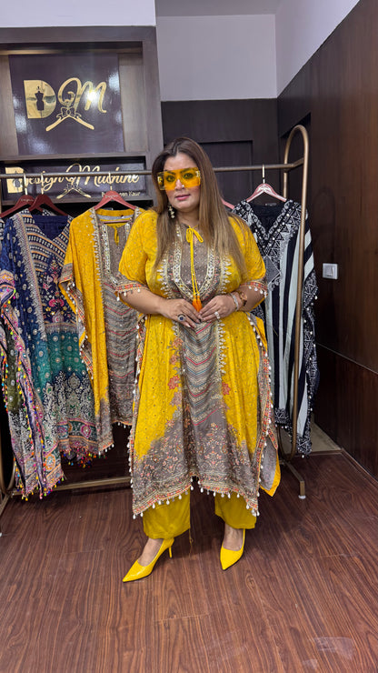 Oveliya Pure Crepe (Kaftan)