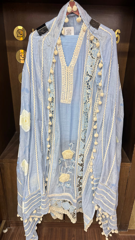 Ryna (Cotton Unstitch Suit)