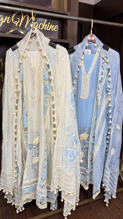 Ryna (Cotton Unstitch Suit)
