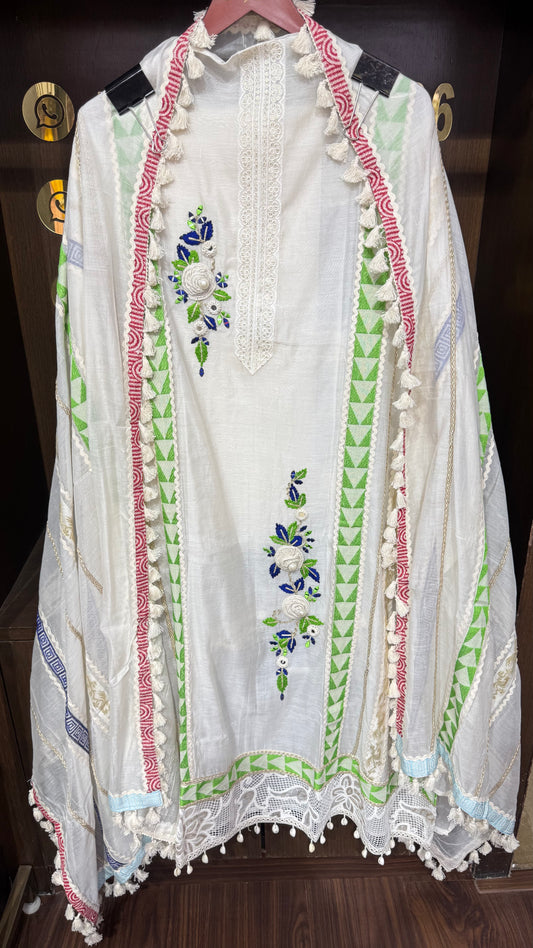 Elira (Cotton Unstitch Suit)