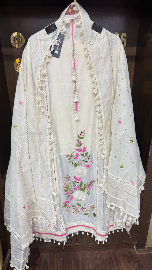 Elira (Cotton Unstitch Suit)