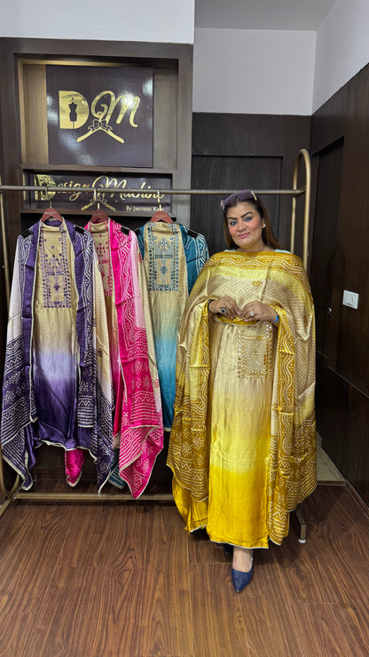 Gajji Silk Fabric (Unstitch Suit)