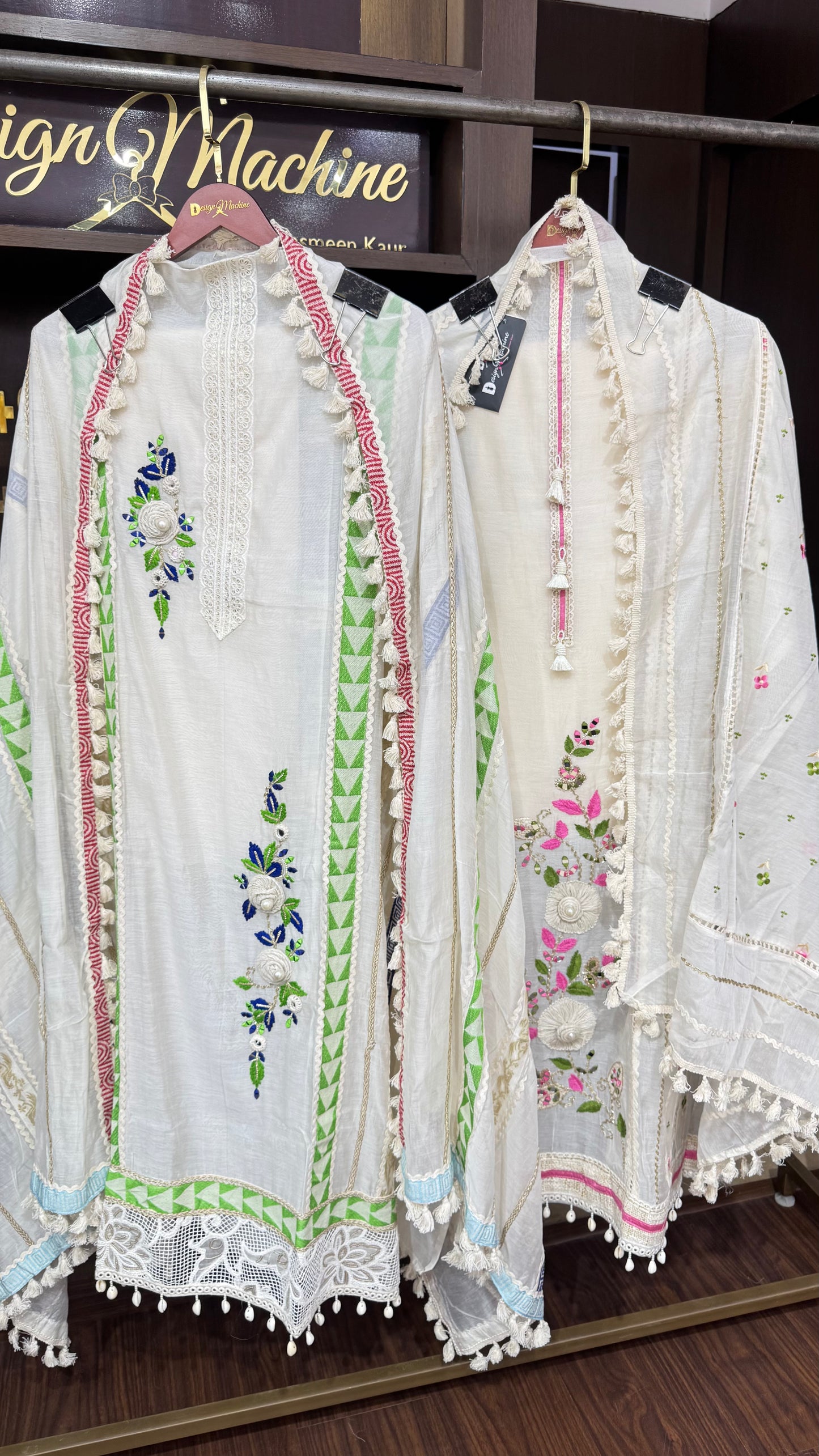 Elira (Cotton Unstitch Suit)