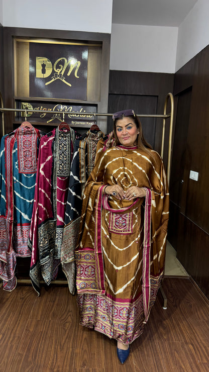 Beautiful Gajji Silk (Unstitch Suit)
