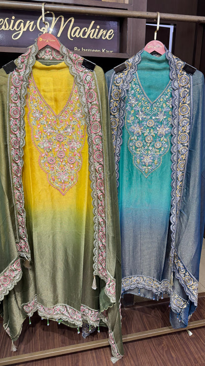 Yara (Glass Tissue Unstitch Suit)
