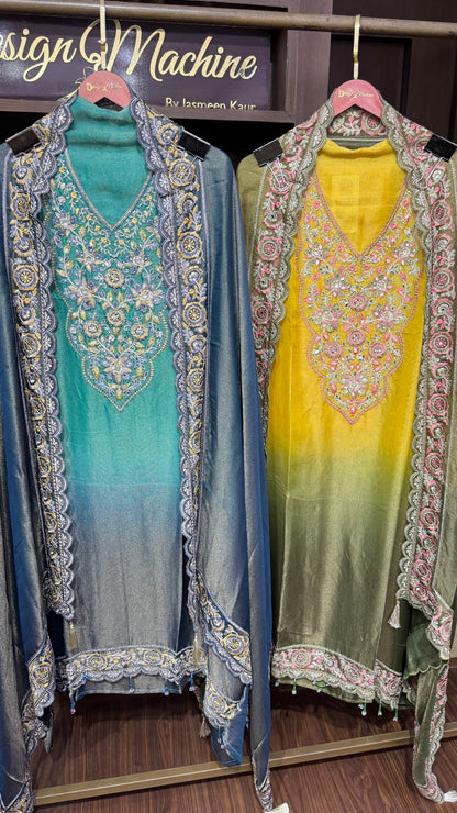 Yara (Glass Tissue Unstitch Suit)