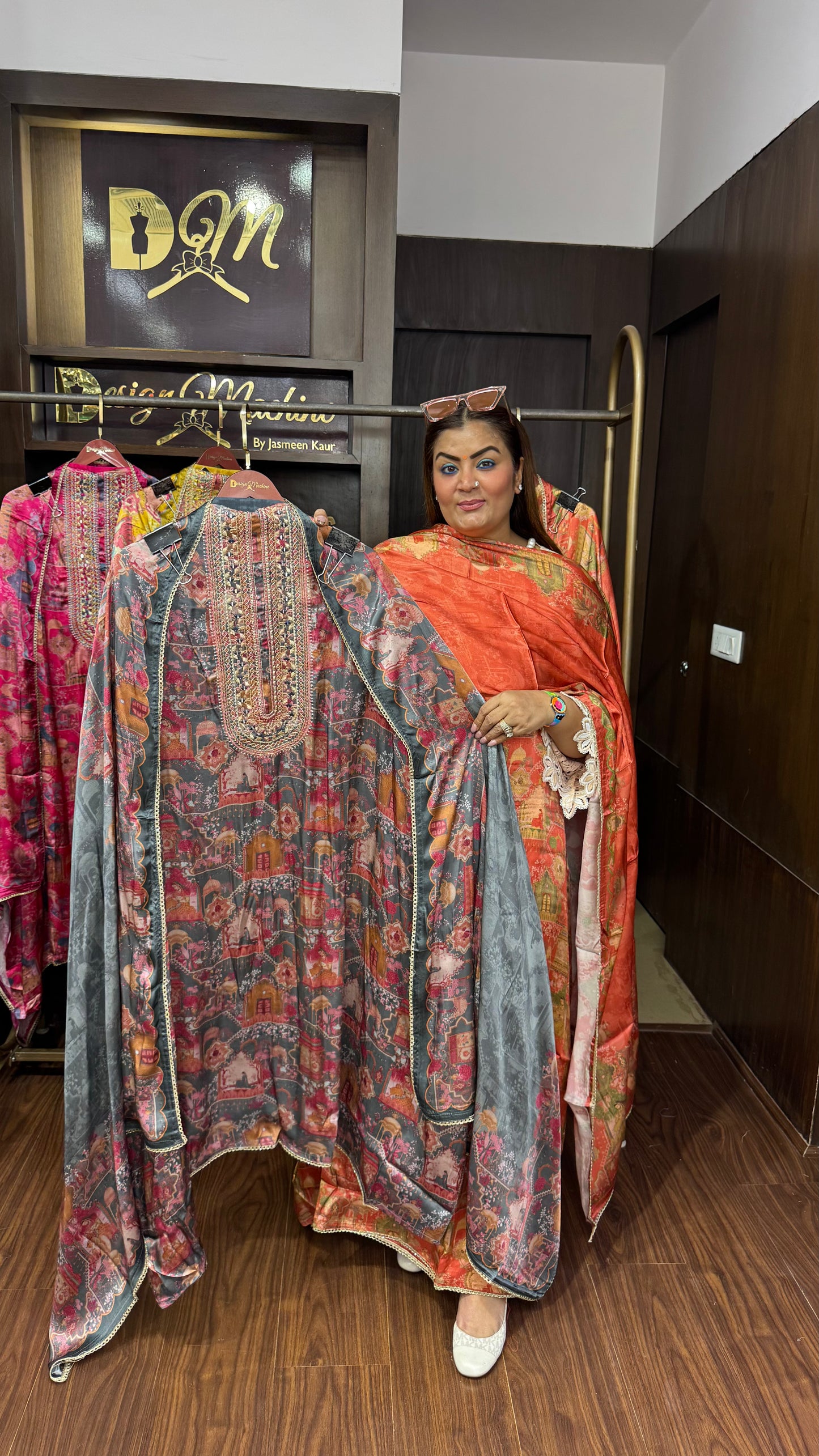 Orivia Gajji Silk (Unstitch Suit)