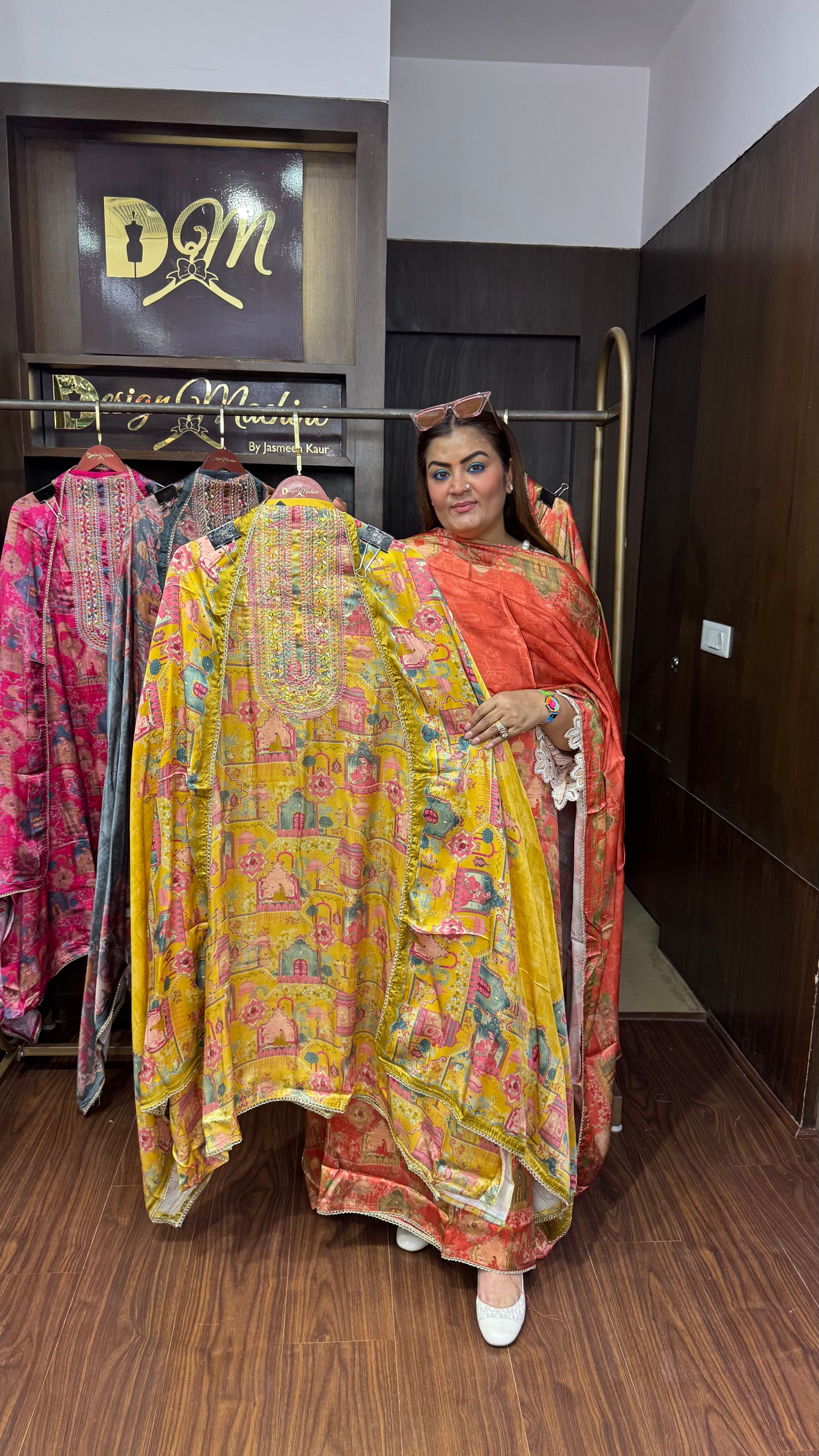 Orivia Gajji Silk (Unstitch Suit)