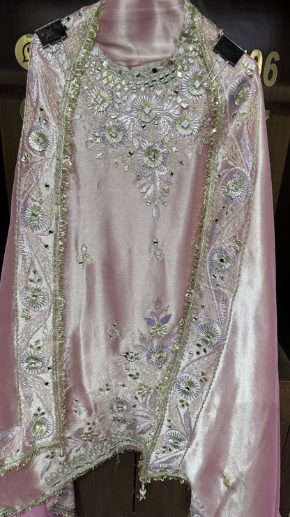 Siya (Ziraf Tissue Fabric Unstitch Suit)