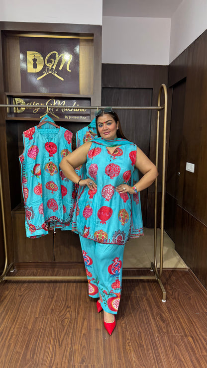 Masleen Cotton Suit