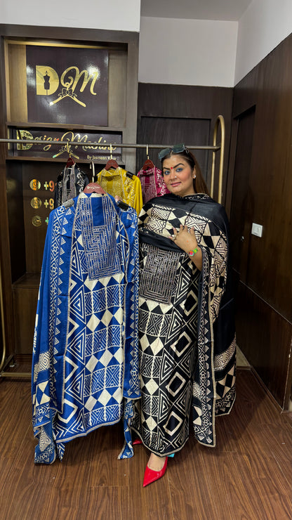 Ananya Gajji Silk (Unstitch Suit)