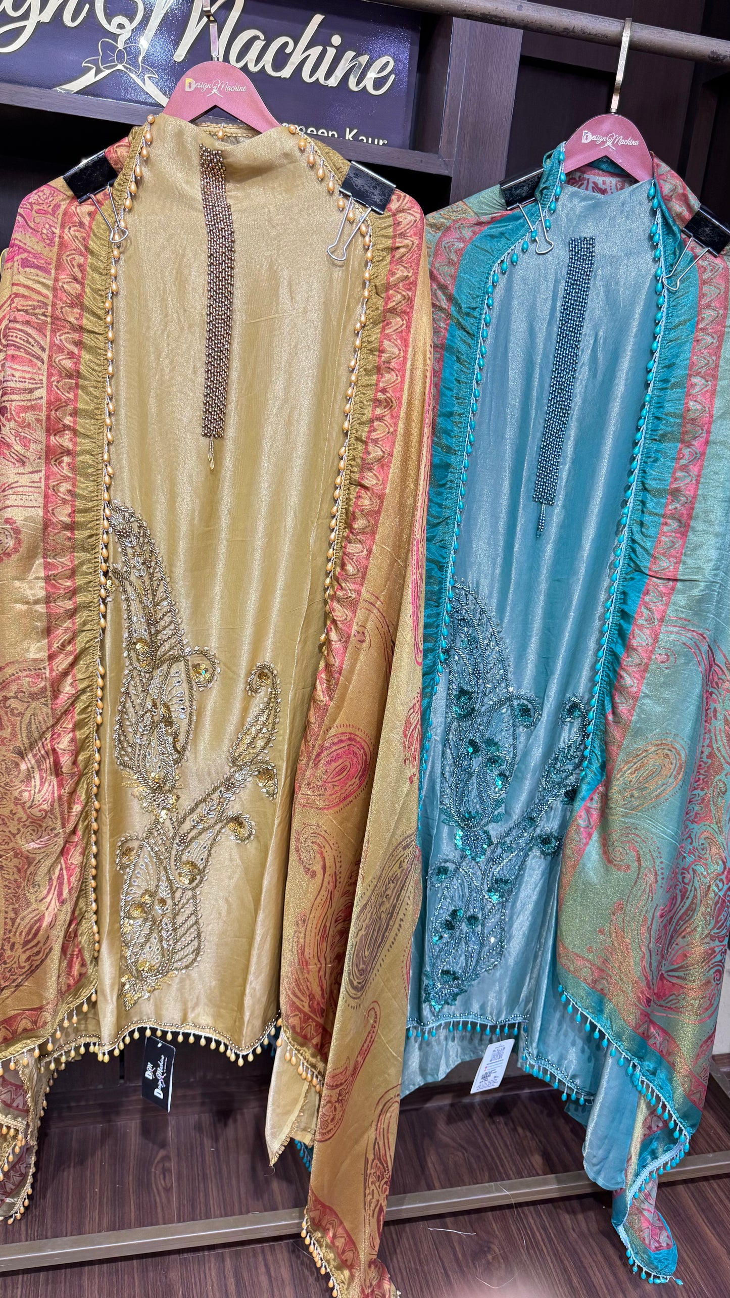Vanya (Shimmer Tissue Unstitch Suit)
