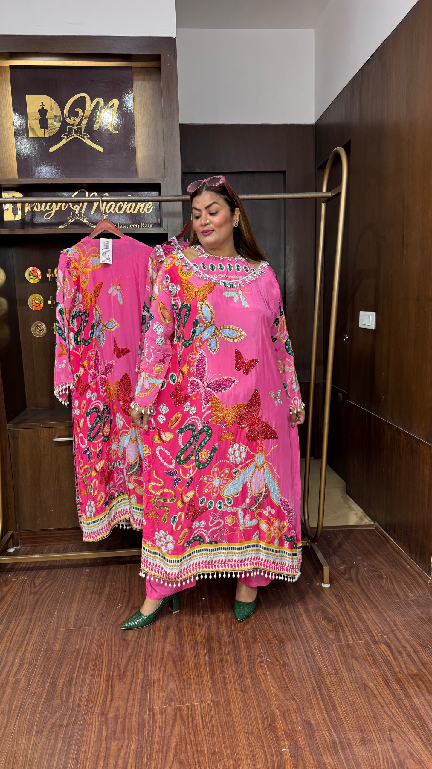 Zivara Pure Crepe Cordset