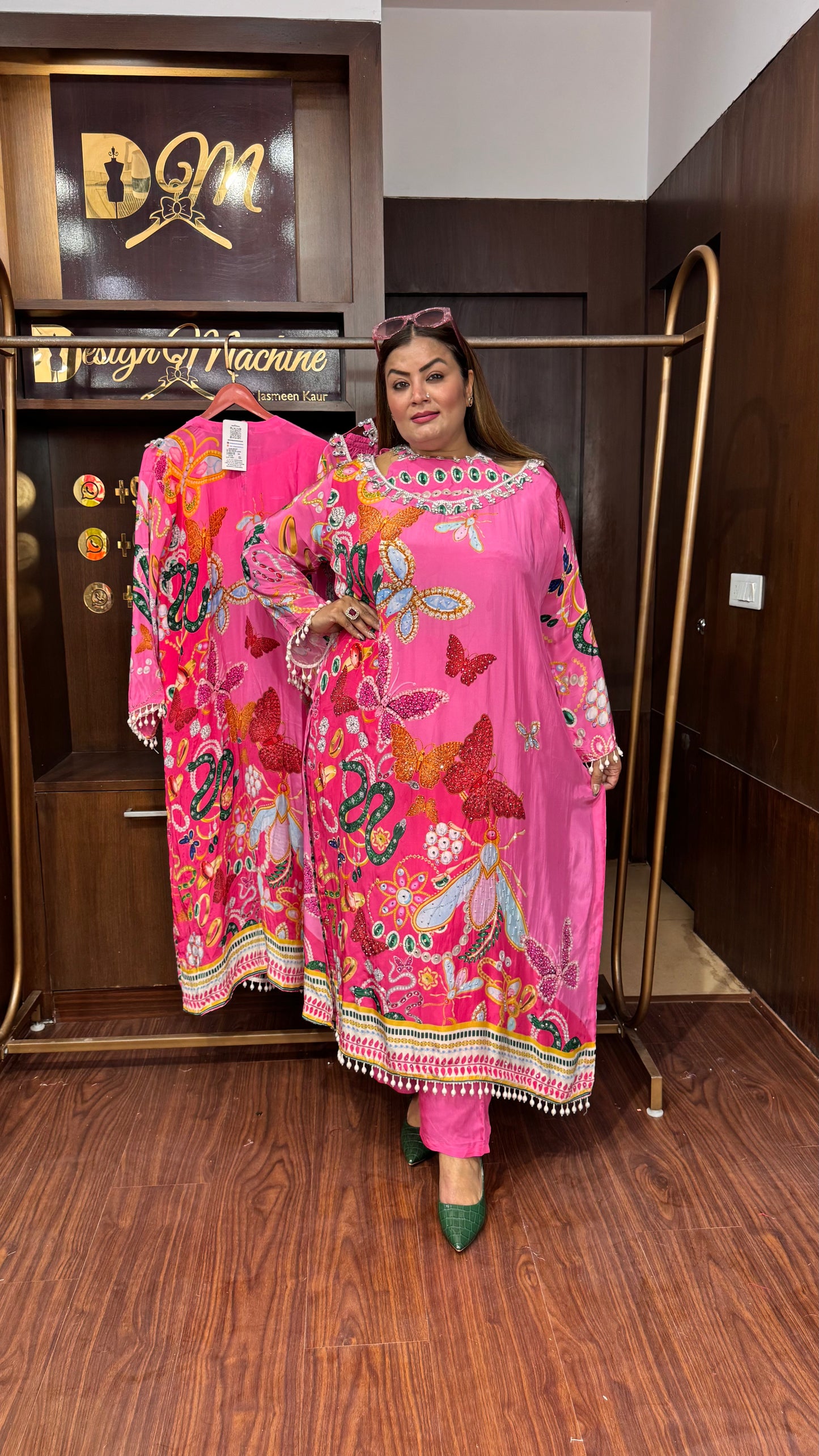 Zivara Pure Crepe Cordset