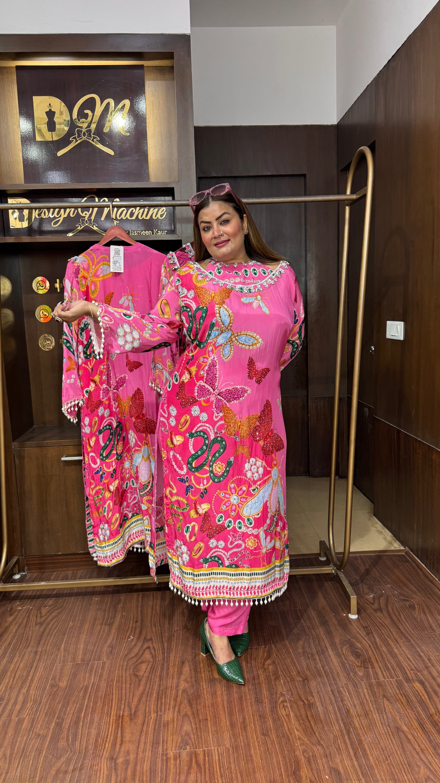 Zivara Pure Crepe Cordset