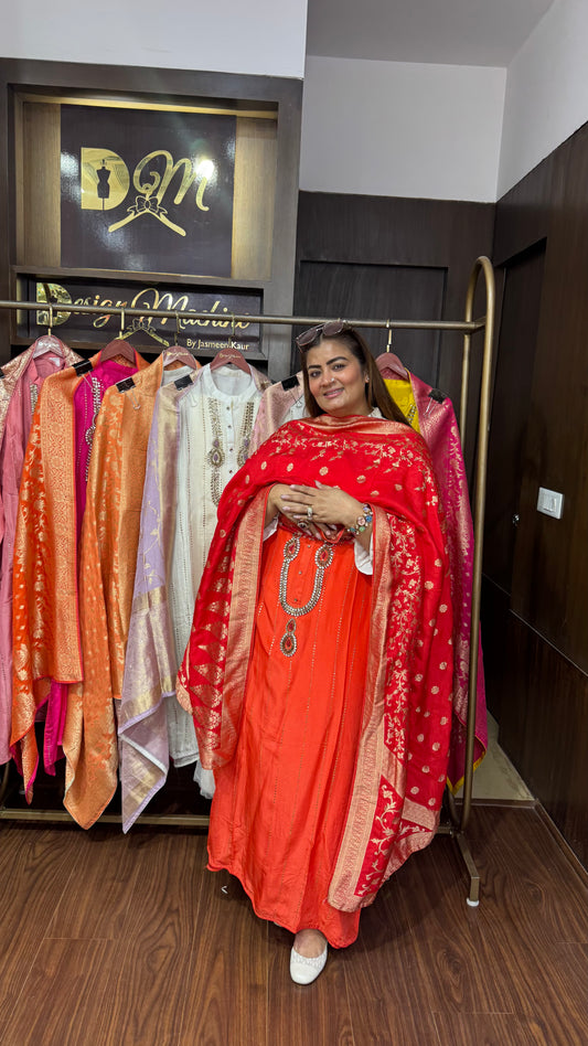 Cotton Silk Fabric (Unstitch Suit)
