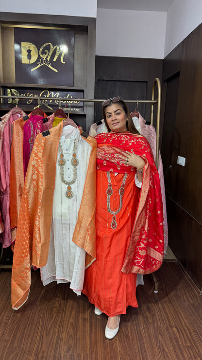 Cotton Silk Fabric (Unstitch Suit)