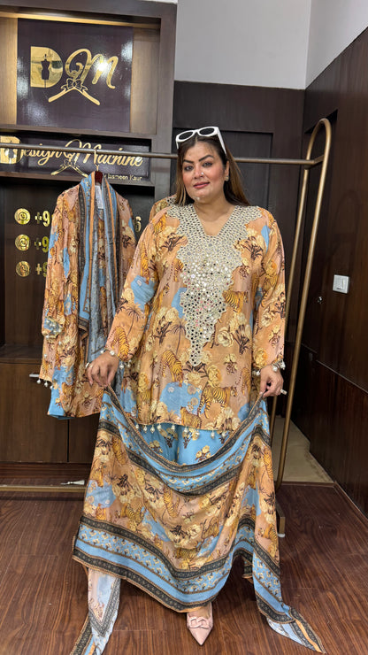 Eloria Luxe Crepe Suit