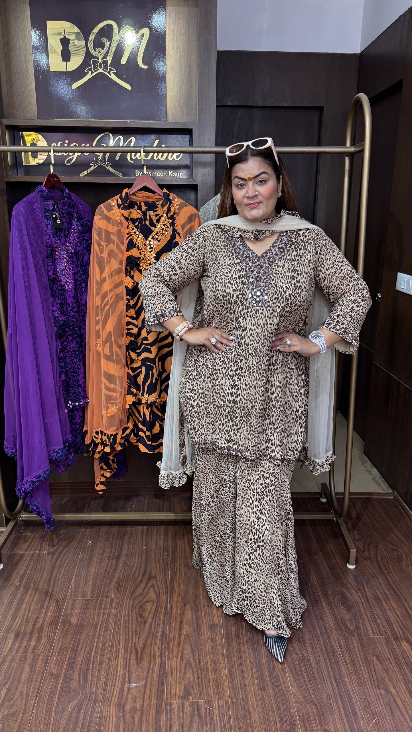 Ira (Pure Georgette Sharara Suits)