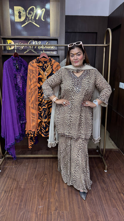 Ira (Pure Georgette Sharara Suits)