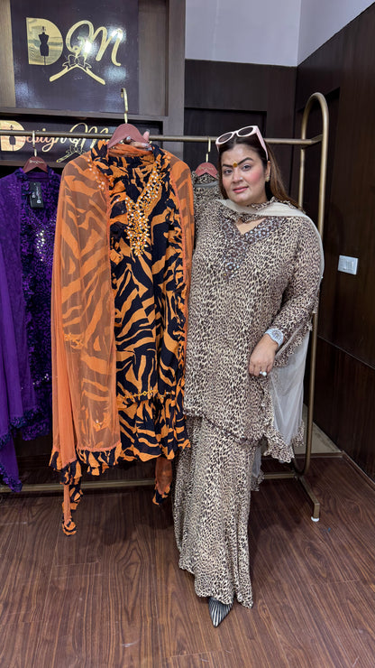 Ira (Pure Georgette Sharara Suits)