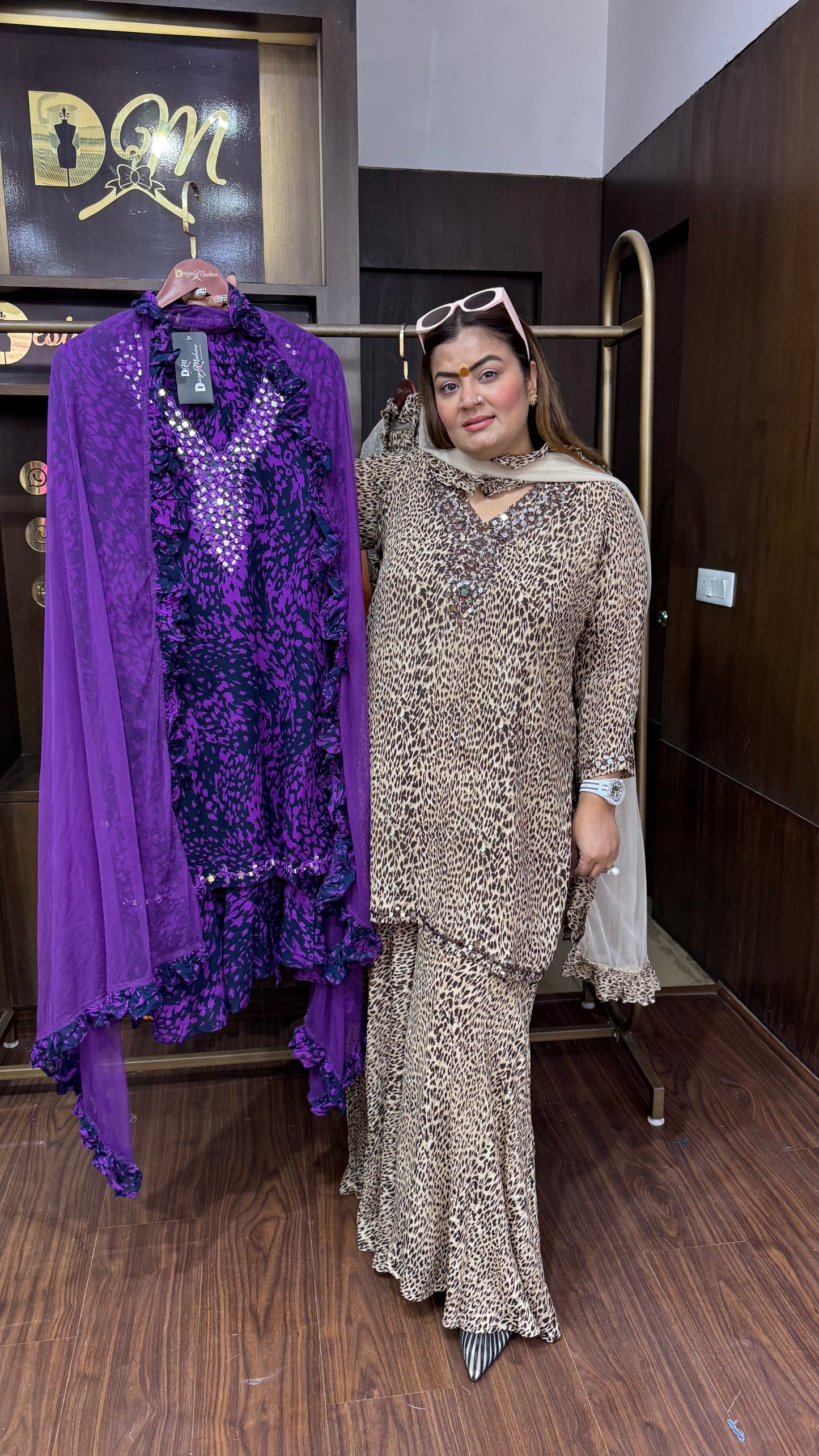 Ira (Pure Georgette Sharara Suits)