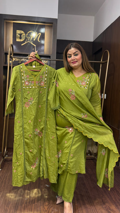 Soft Aura Cotton Suit