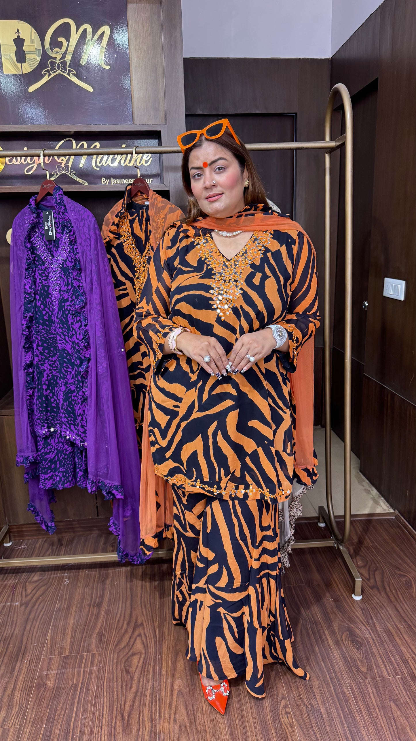 Ira (Pure Georgette Sharara Suits)