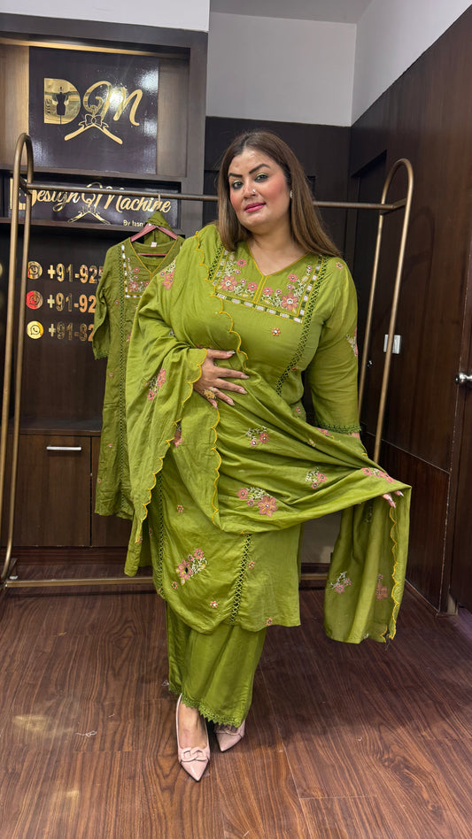 Soft Aura Cotton Suit