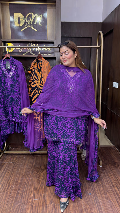 Ira (Pure Georgette Sharara Suits)