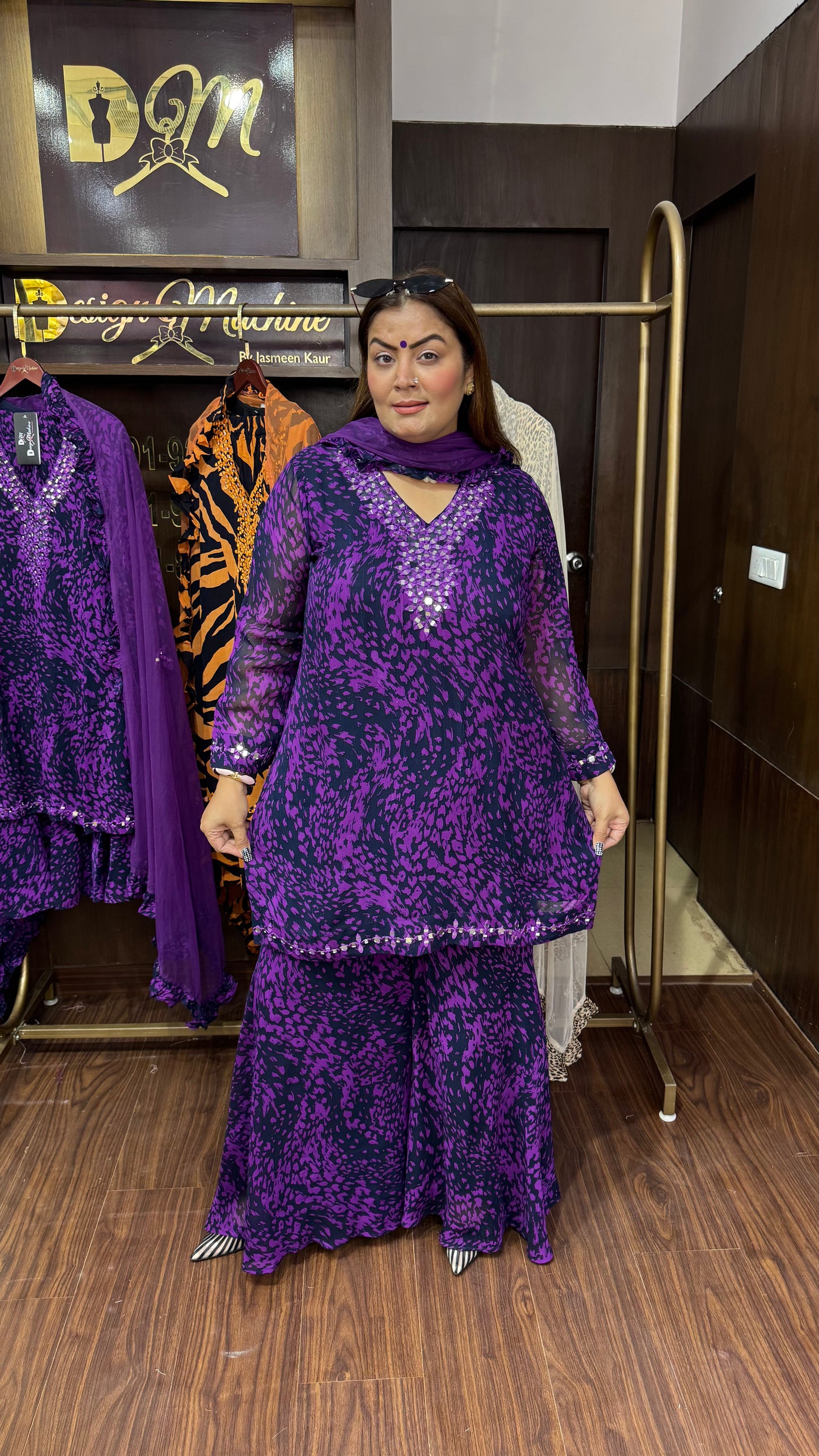 Ira (Pure Georgette Sharara Suits)