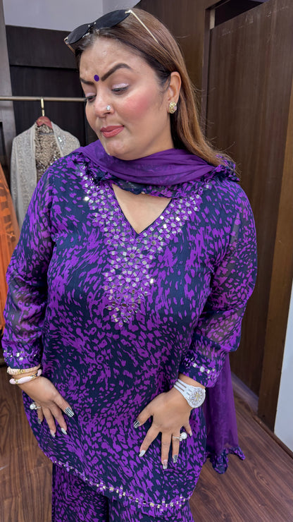 Ira (Pure Georgette Sharara Suits)