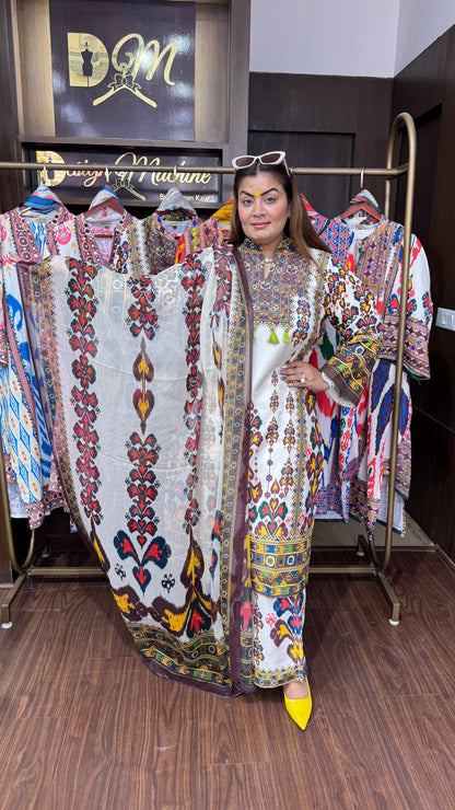 Esha (Cotton Suit With Georgette Dupatta)