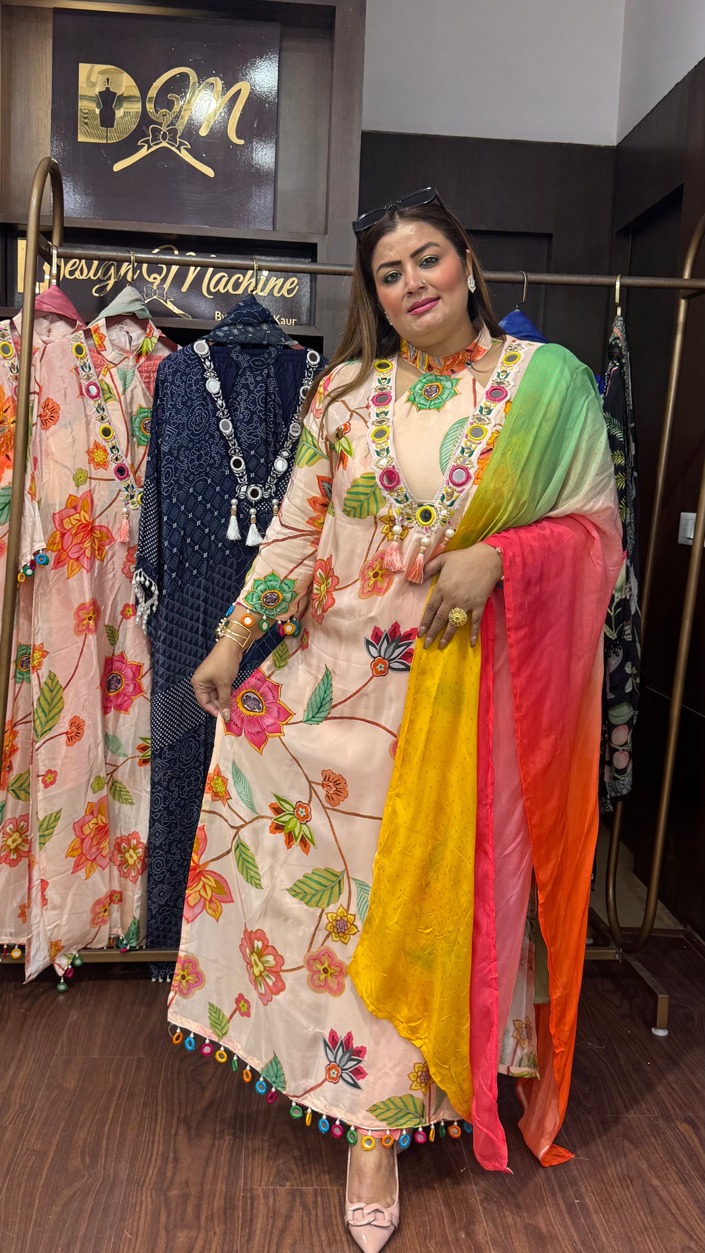 Gulzaar Crepe Suit