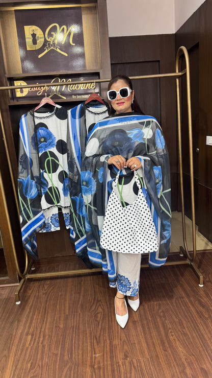 Piya (Masleen Cotton Suit)