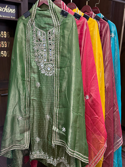 Meheriya Unstitched Suit