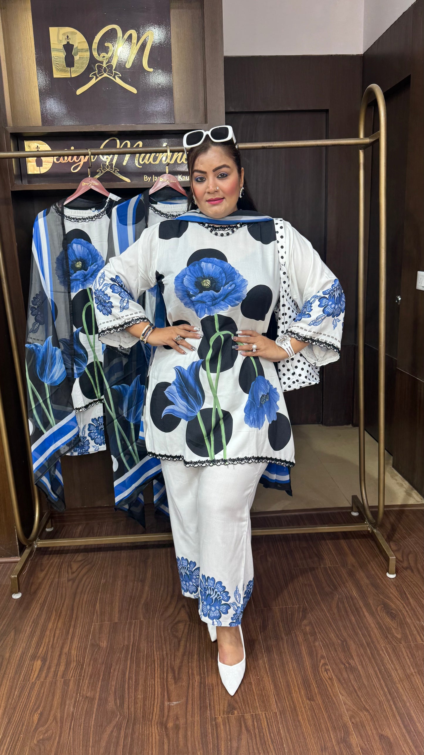 Piya (Masleen Cotton Suit)
